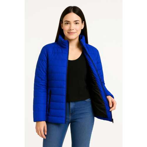 BOMBER MONT CEKET – SU İTICI KUMAŞ, KAPITONE ASTARLI, FERMUARLI, KIŞLIK - SAKS MAVISI