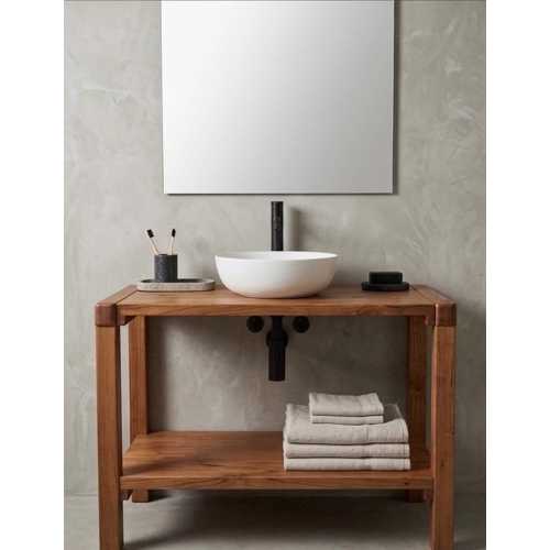 MASİF AHŞAP BANYO DOLABI SİNK STAND | RUSTİK MODERN FURNİTURE, WATER-REPELLENT FİNİSH