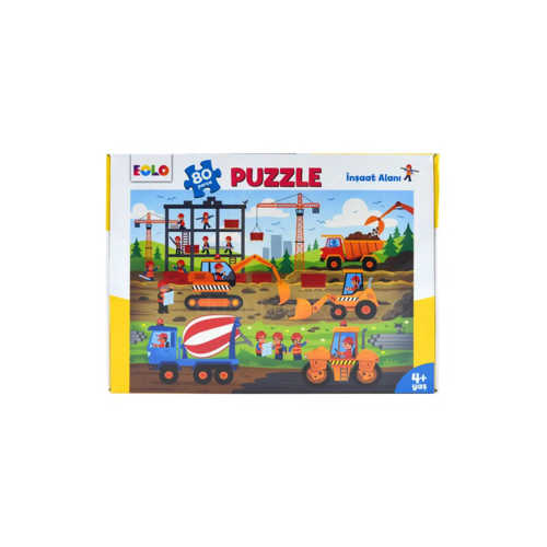 EOLO 80 PARÇA PUZZLE - İNŞAAT ALANI