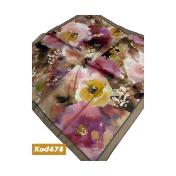 GÖKKUŞAĞI SOFT PAMUK EŞARP