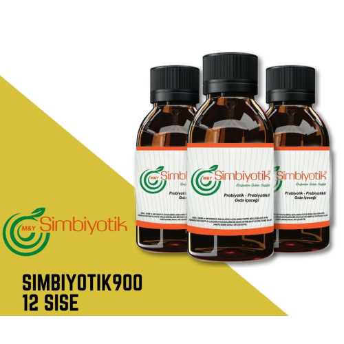 SİMBİYOTİK 900 PROBİYOTİKLİ GIDA İÇECEĞİ (12 ŞİŞE)