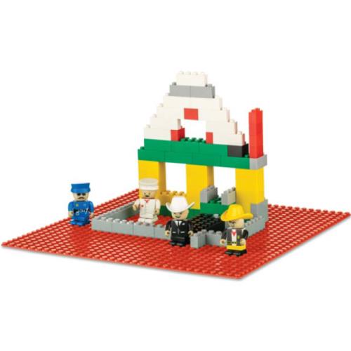 MMX BLOK OYUN TABLASI 25X25CM KIRMIZI
