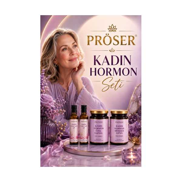 PROSER  KADINLAR İÇİN  HORMON  SETİMİZ   