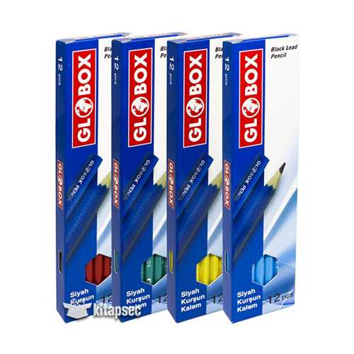 GLOBOX KLASİK KURŞUN KALEM -12-