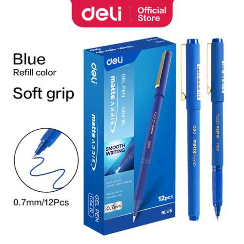 DELİ GEN PEN 0.7MM MAVİ