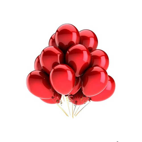 BALONEVİ 12" 30CM METALİK BALON 100LÜ KIRMIZI
