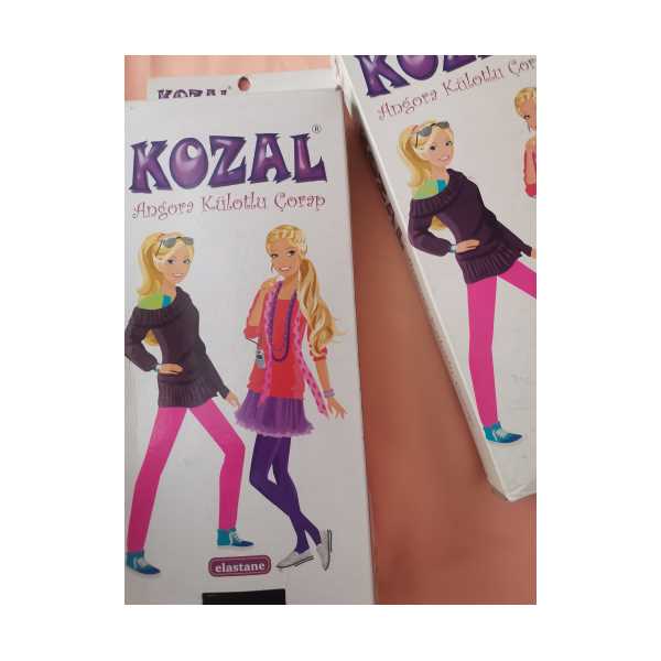 KOZAL PAMUK LİKRALI KIZ ÇOCUK KÜLOTLU ÇORAP  TUHFETOWER