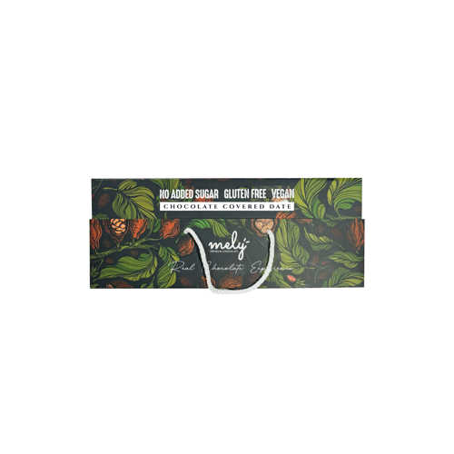 ÇIKOLATA KAPLI HURMA - VEGAN 250G YEŞIL KUTU