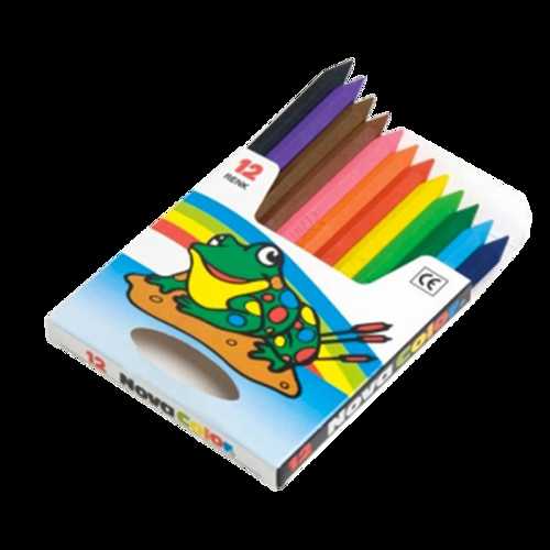 NOVA COLOR CRAYON MUM BOYA KISA 12Lİ