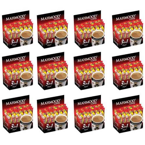 MAHMOOD COFFEE 3Ü1 ARADA 18 GR 48 ADET  12 PAKET ( 1 KOLİ )