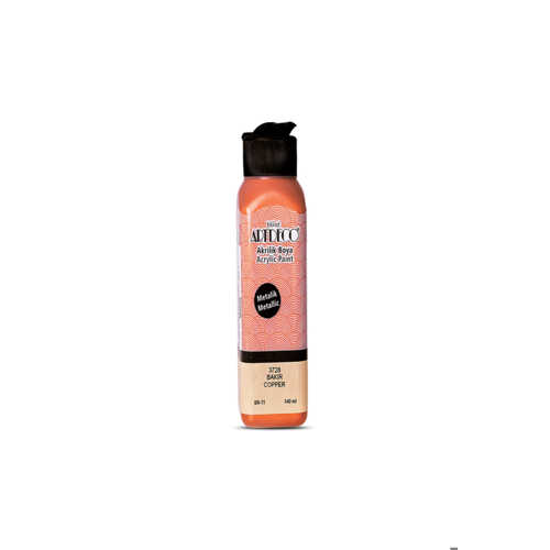 ARTDECO AKRİLİK METALİK BOYA 140ML BAKIR 3728