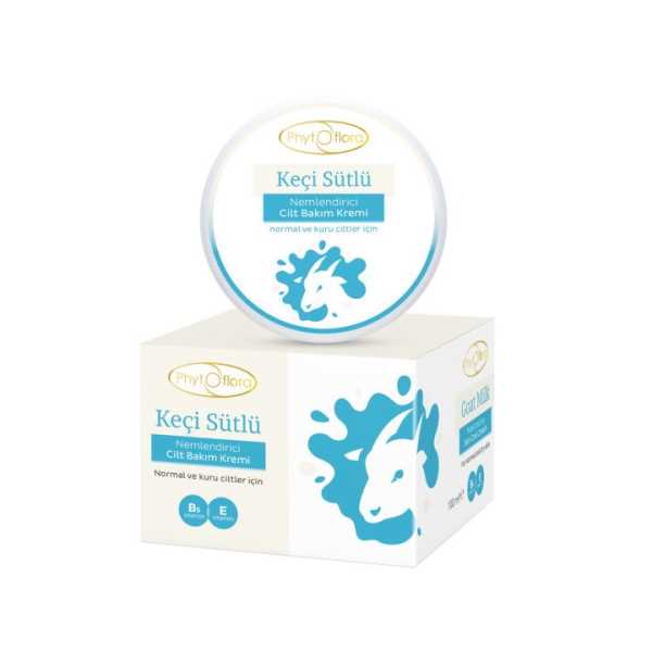 PHYTOFLORA KEÇİ SÜTLÜ NEMLENDİRİCİ EL VE YÜZ KREMİ - 100 ML. 