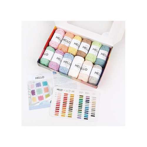 H.CRAFTS İPLİK PAKETİ PASTEL 12X25GR