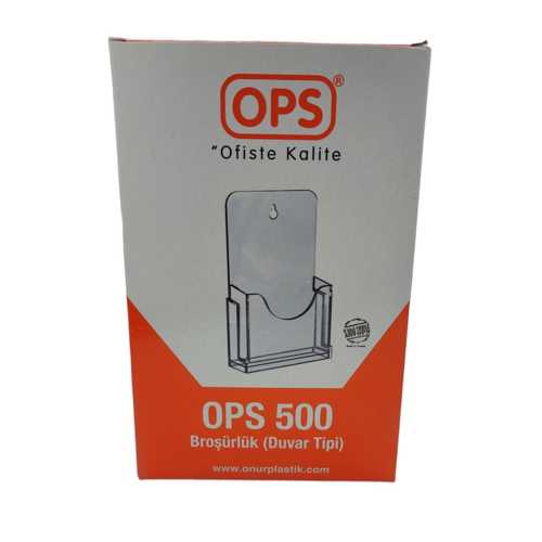 OPS BROŞÜRLÜK DUVAR TİPİ OPS500