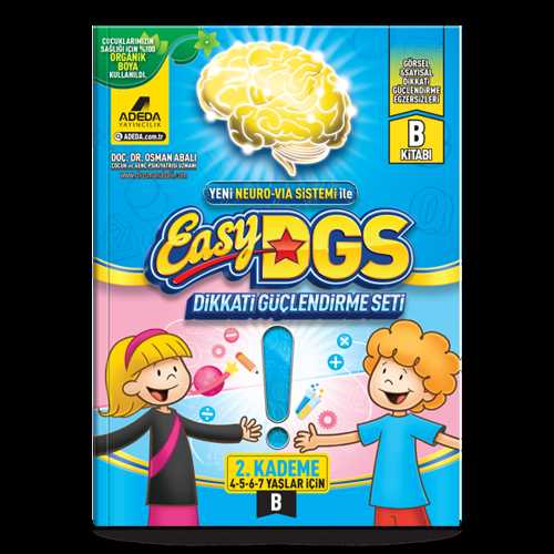 ADEDA DİKKATİ GÜÇLENDİRME SETİ EASY 4-7 YAŞ B