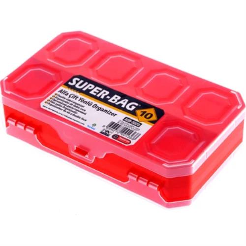 SÜPER BAG ALFA ÇİFT YÖNLÜ ORGANİZER 21,3X12,5X5CM