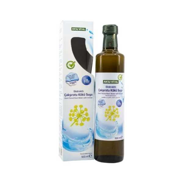 AKSUVİTAL EKSTRAKTLI ÇAKŞIROTU KÖKÜ SUYU 500 ML.