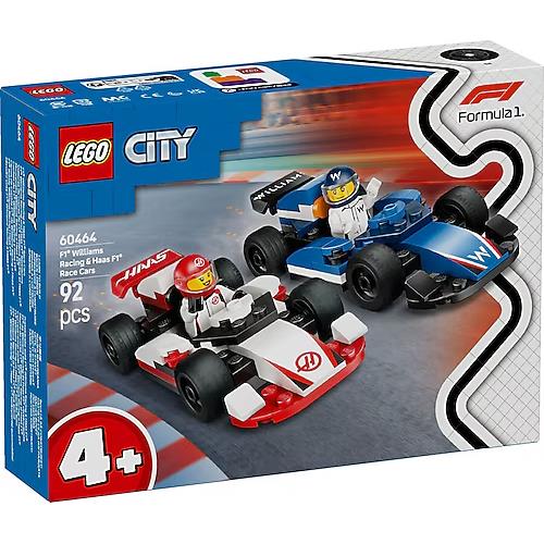 LEGO CITY F1 WİLLİAMS VE HAAS