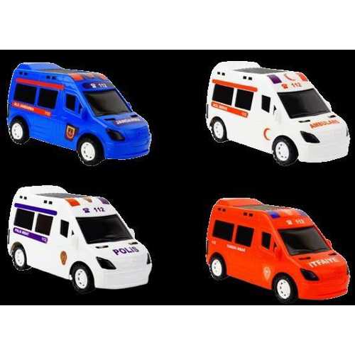 KARTOY POLİS JANDARMA AMBULANS ARABASI 2841