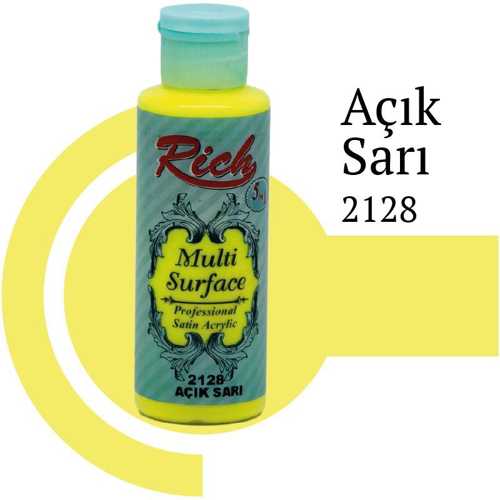 RİCH MULTİSURFACE 120ML 2128 AÇIK SARI