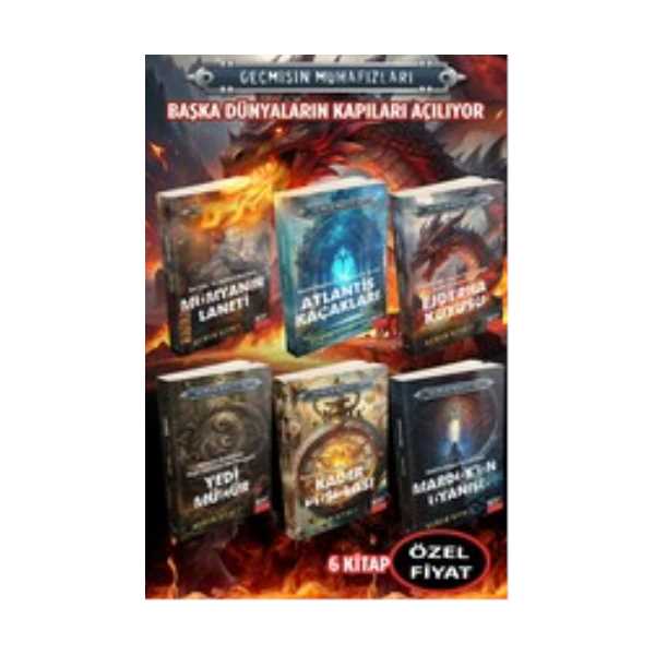 GEÇMİŞİN MUHAFIZLARI 6’LI KİTAP SETİ | ÇOCUK VE GENÇLER İÇİN FANTASTİK MACERA SERİSİ