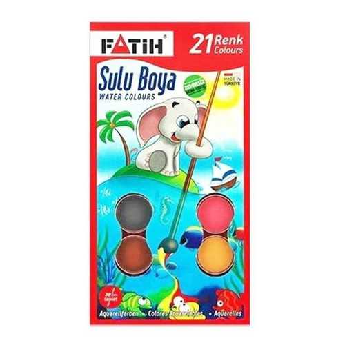 FATİH SULU BOYA 21 RENK K-21