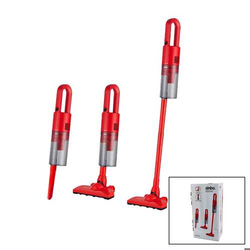 DİKEY ELEKTRİKLİ SÜPÜRGE 500W 90 DERECE BAŞLIK - 1.5LT TOZ HAZNE - ÇİFT FİLTRE - 5MT KABLO SVC-8616 