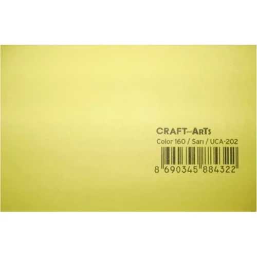 CRAFT ARTS FON KARTONU 160GR 50X70 100LÜ SARI