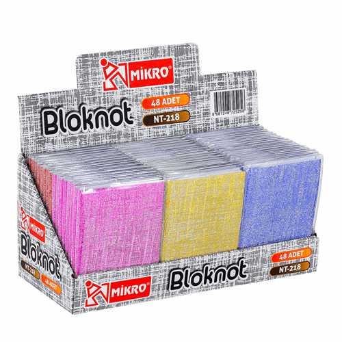 MİKRO ST. NT-218 ÇİZGİLİ NOT DEFTERİ -48-