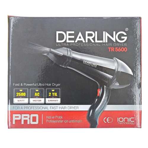 DEARLİNG TURBO 5600 FÖN MAKİNESİ 2500 W (4172)