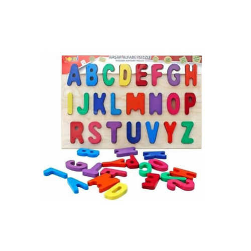BEMİ PUZZLE AHŞAP HAYVANLAR VE HARFLER 23X33