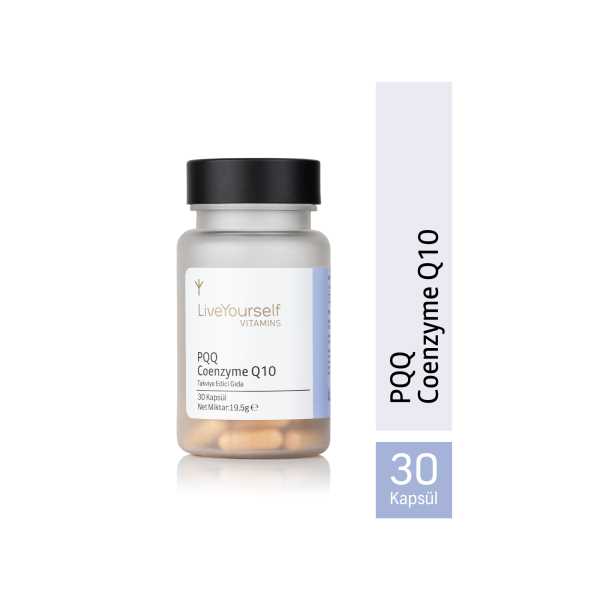 PQQ & KOENZİM Q10 – 30 KAPSÜL BİTKİSEL TAKVİYE