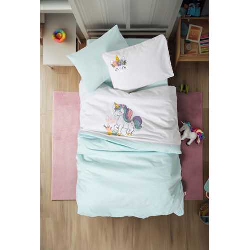 COTTON BOX PUNCH NAKIŞLI BEBEK NEVRESIM TAKIMI DOLI MINT