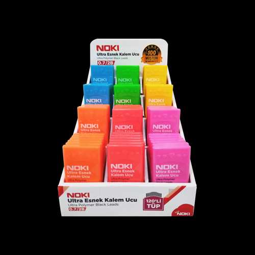 NOKİ MİN 2B 0.7 60MM 120Lİ TÜP -12-