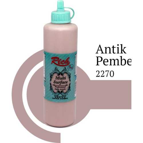 RİCH MULTİSURFACE 500ML 2270 ANTİK PEMBE