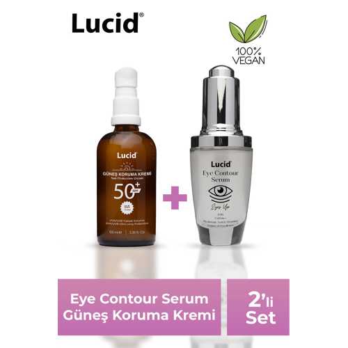 YAŞLANMA KARŞITI GÖZ ÇEVRESİ KREMİ VE LEKE KARŞITI AYDINLATICI GÜNEŞ KREMİ 2 Lİ SET