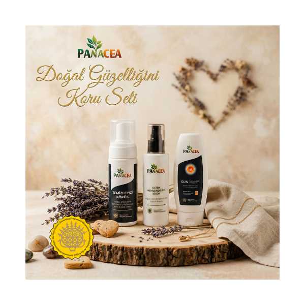 TEMİZLEME KÖPÜĞÜ + ULTRA NEMLENDİRİCİ + SPF50 GÜNEŞ KREMİ | GÜNLÜK CİLT BAKIM VE KORUMA SETİ