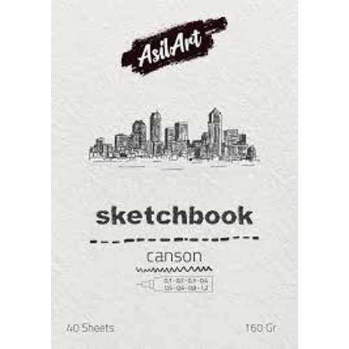 ASİLART SKETCHBOOK CANSON A5 160GR 25YP BEYAZ