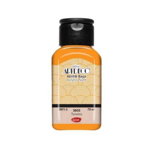ARTDECO AKRİLİK BOYA 75ML TURUNCU 3603