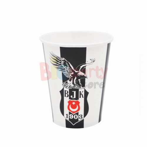 BRŞ KARTON BARDAK BEŞİKTAŞLİSANSLI 8OZ 8Lİ