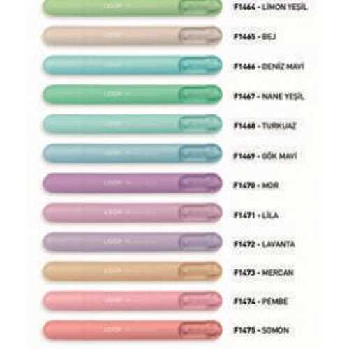 GIPTA FOSFORLU MARKER LOOP PASTEL NANE YEŞİL -12-