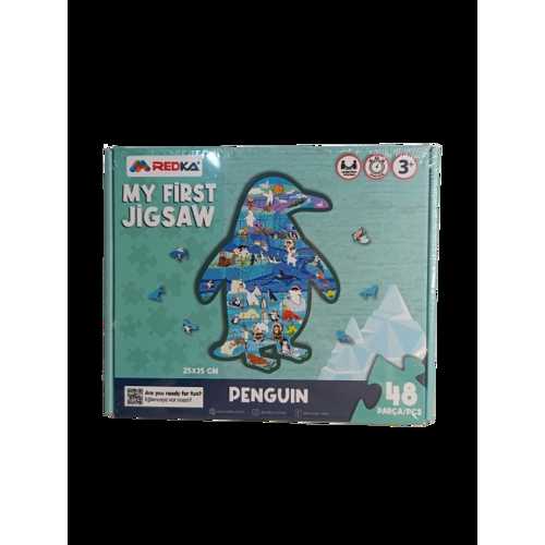 REDKA MY FİRST JİGSAW PENGUEN 48 PARÇA