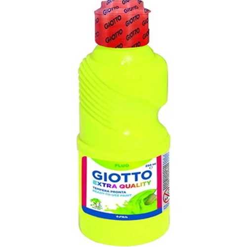 GİOTTO FLUO - NEON TEMPERA BOYA 250ML  SARI 531101