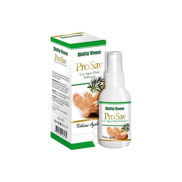 SHİFFA HOME PROSAV ÇAY AĞACI ÖZLÜ AYAK  SOLÜSYON 50 ML. 