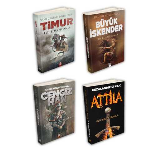 HÜKÜMDARLAR SETİ 4 KİTAP