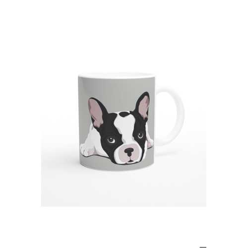 FRENCH BULLDOG AŞKI TEMALI BASKILI KUPA BARDAK