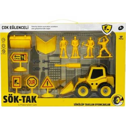 CANEM DOZER OYUN SET SÖK TAK 17 PARÇA