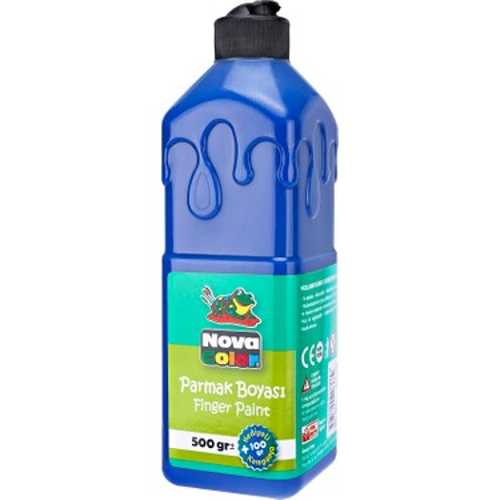 NOVA COLOR PARMAK BOYASI 500GR MAVİ