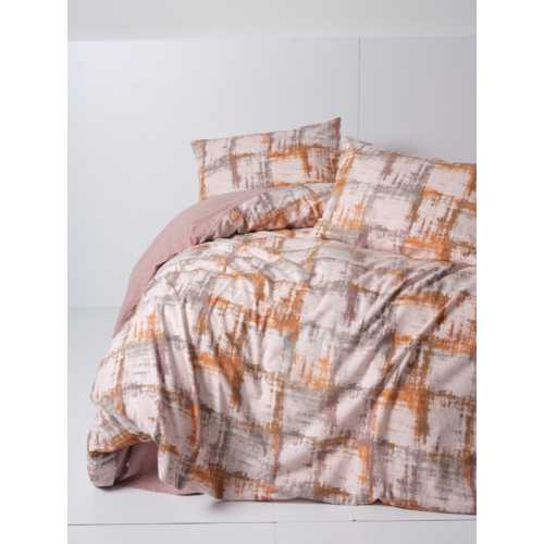 COTTON BOX FLANEL NEVRESIM TAKIMI ÇIFT KIŞILIK FARIDA KAHVE