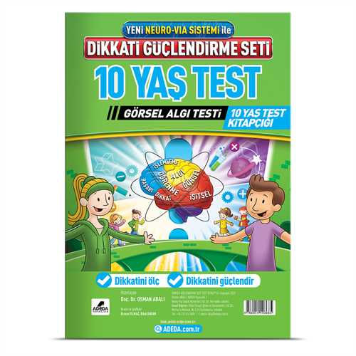 ADEDA DİKKATİ GÜÇLENDİRME SETİ GÖRSEL ALGI TEST 10